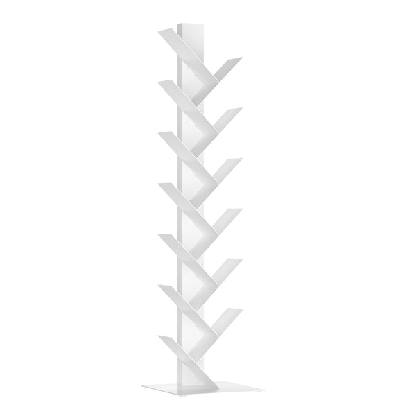 Librería Eksjö forma de árbol 12 niveles 150x39x39 cm - [en.casa]