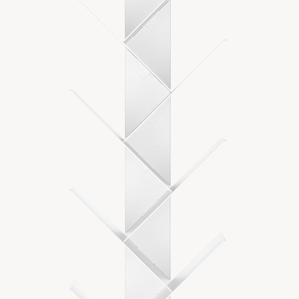Librería Eksjö forma de árbol 12 niveles 150x39x39 cm - [en.casa]