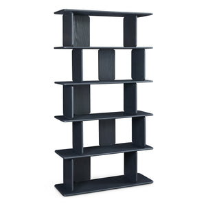 Librería Gäljami 5 compartimentos abiertos 180x100x35cm - [en.casa]