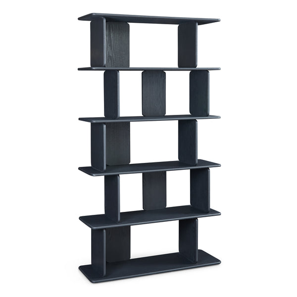 Librería Gäljami 5 compartimentos abiertos 180x100x35cm - [en.casa]
