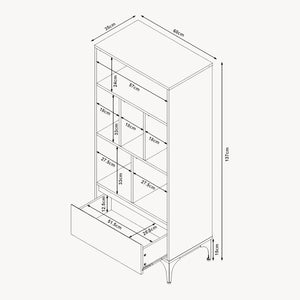 Estantería Kistiandi [en.casa]