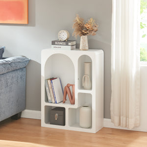 Estantería Vågå 80x60x24 cm blanco [en.casa] - premiumXL