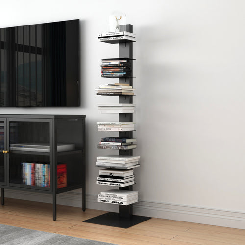 Librería Eksjö con 10 estantes 150x39x39 cm - [en.casa]