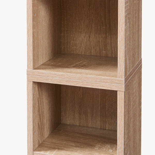 Estantería para CD Tynset 187x20x17 cm con 10 compartimentos [en.casa]