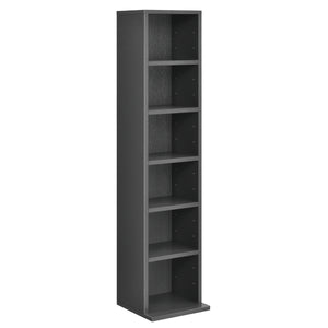 Estantería para CD Tynset 90x20x20 cm con 6 compartimentos [en.casa]