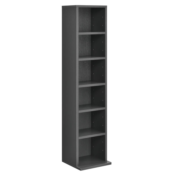 Estantería para CD Tynset 90x20x20 cm con 6 compartimentos [en.casa]