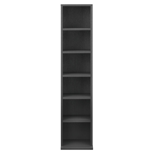 Estantería para CD Tynset 90x20x20 cm con 6 compartimentos [en.casa]
