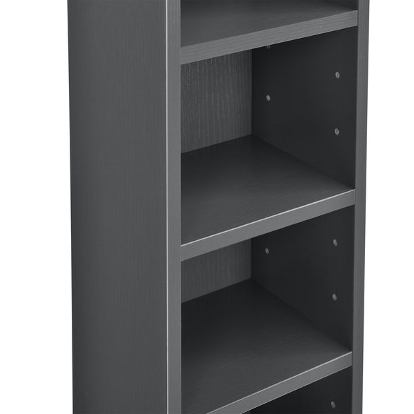 Estantería para CD Tynset 90x20x20 cm con 6 compartimentos [en.casa]
