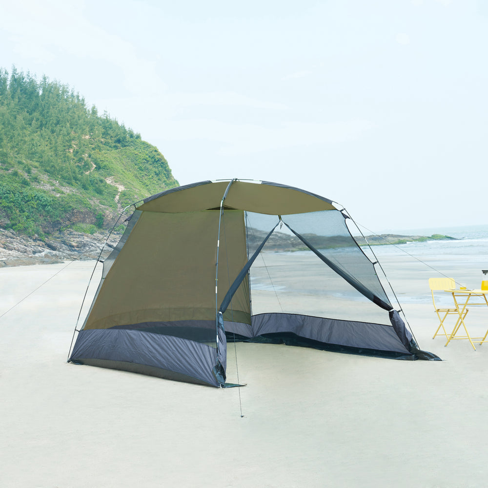 Pabellón de red Beekdaelen 305x305x213 cm en varios colores [pro.tec]