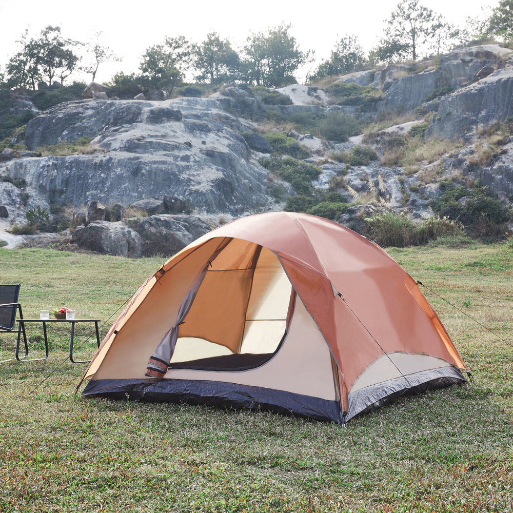 Tienda de campaña Bergeijk 213x213x130cm en varios colores [pro.tec]