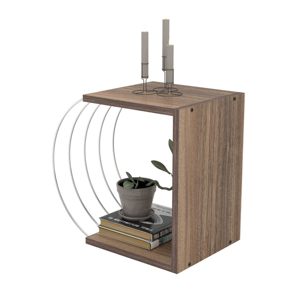 Mesa auxiliar Vefsn 46x30x42cm [en.casa]