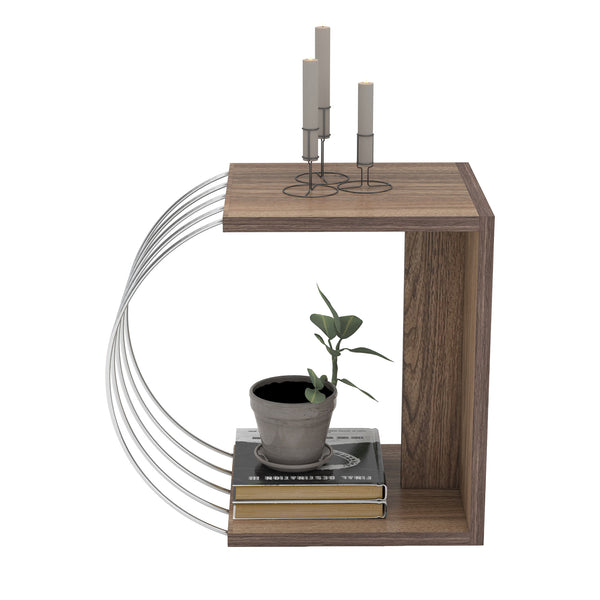 Mesa auxiliar Vefsn 46x30x42cm [en.casa]