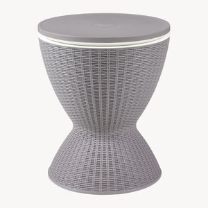 Mesa nevera Atessa exterior 30 L plástico 58xØ49cm [casa.pro]
