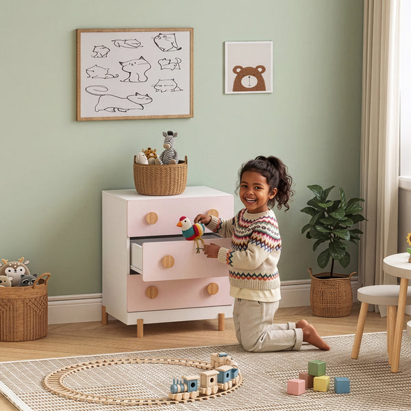 Cómoda para niños Vaarentaa [en.casa]