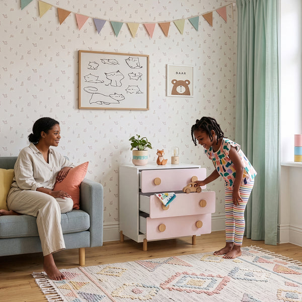 Cómoda para niños Vaarentaa [en.casa]