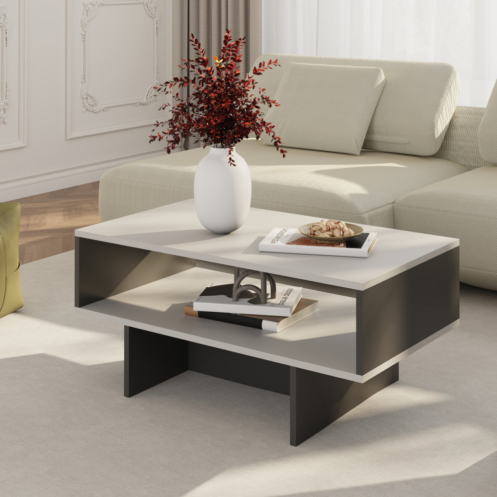 Mesa de centro Mjölby 36,4x80x45 cm en varios colores [en.casa] - premiumXL