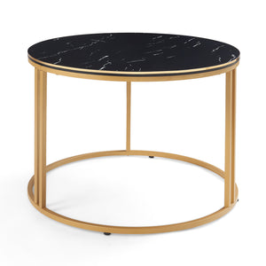 Mesa de centro Aulum redonda 50xØ70 cm [en.casa]