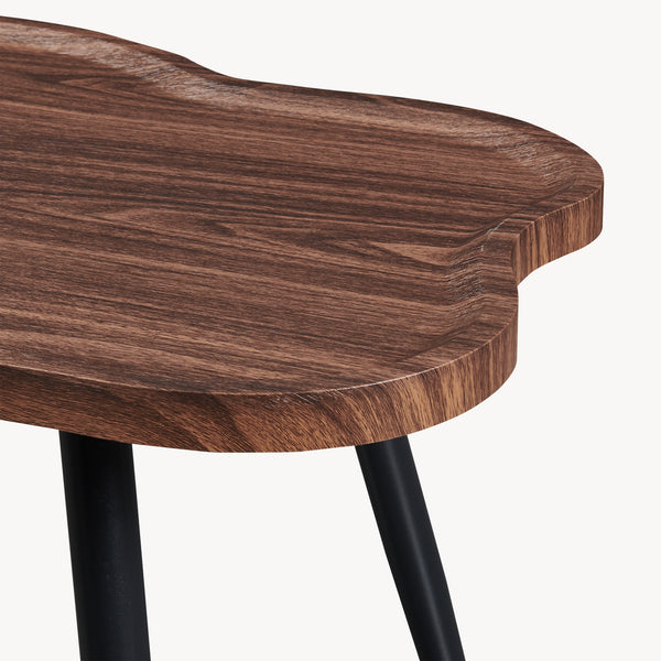 Mesa de centro Trestaneng 100x60x47 cm aspecto nogal [en.casa]