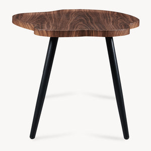 Mesa de centro Trestaneng 100x60x47 cm aspecto nogal [en.casa]