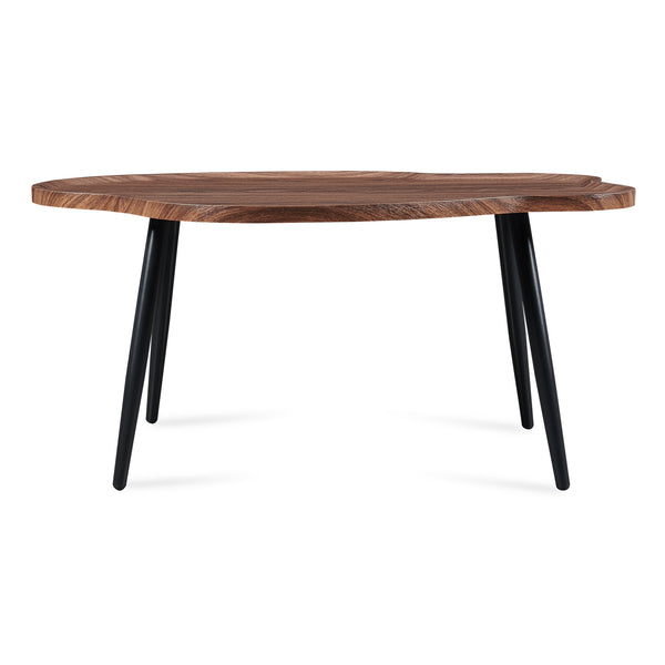 Mesa de centro Trestaneng 100x60x47 cm aspecto nogal [en.casa]