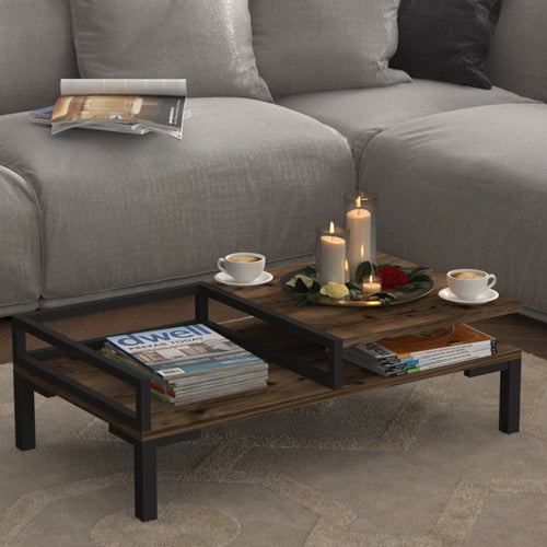 Mesa de centro Ibestad 90x50x28cm en varios colores [en.casa] - premiumXL