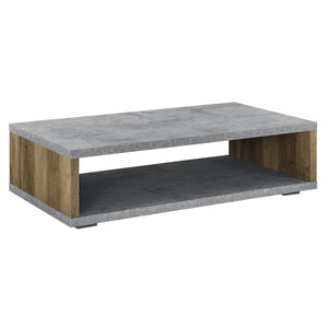 Mesa de centro Oelsnitz 75x75x30 cm metal en varios colores en.casa