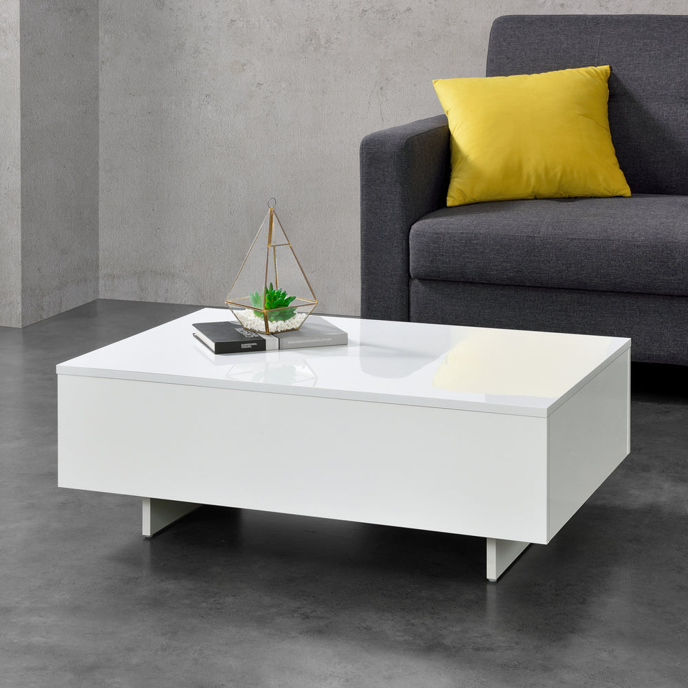 Mesa de centro Vänersborg 85x55x31 cm en varios colores en.casa - premiumXL