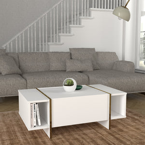 Mesa de centro Tavak 104x60x38 cm [en.casa]