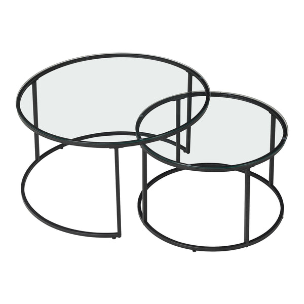 Conjunto de mesas de centro Kokkola [en.casa]