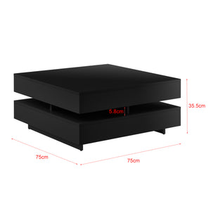 Mesa de centro Märsta 75 x 75 x 35,5 cm en varios colores en.casa