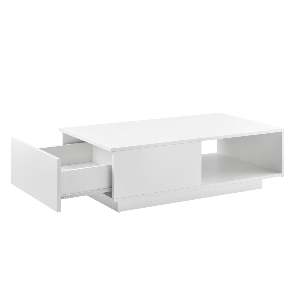 Mesa de centro Biskra 95x55x31 cm alto brillo en.casa - premiumXL