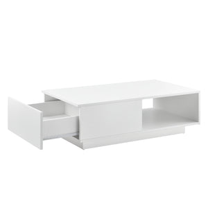 Mesa de centro Biskra 95x55x31 cm brillo alto en.casa