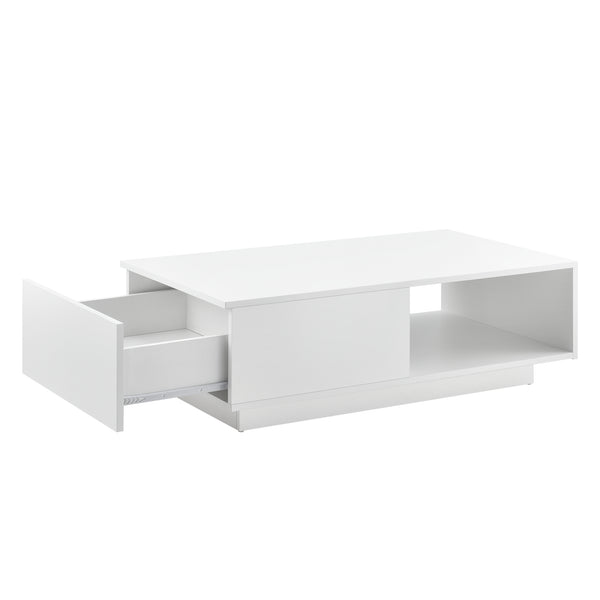 Mesa de centro Biskra 95x55x31 cm brillo alto en.casa