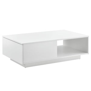 Mesa de centro Biskra 95x55x31 cm brillo alto en.casa