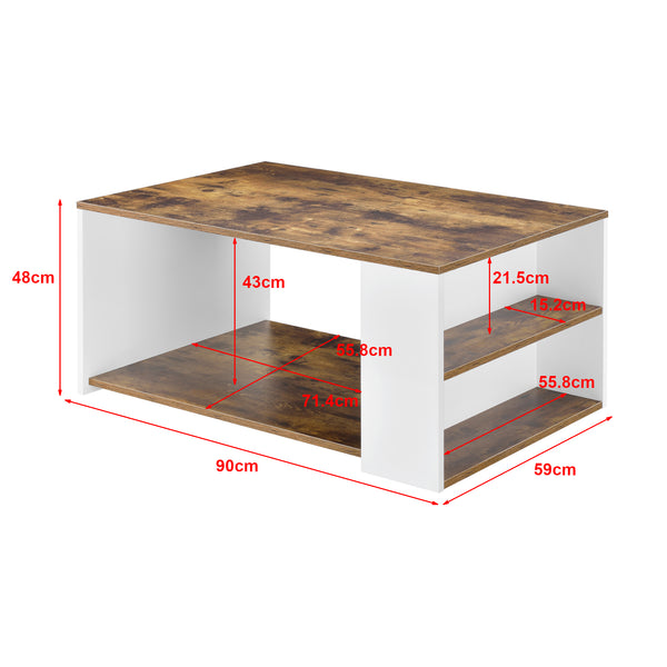 Mesa de centro Filipstad 43x71x56 cm varios colores en.casa