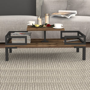 Mesa de centro Hultsfred 90x50x34,5cm en varios colores [en.casa]