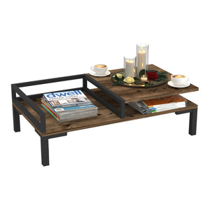 Mesa de centro Ibestad 90x50x28cm en varios colores [en.casa]