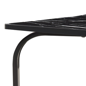Mesa de centro Kolta 120x60x43 cm aspecto mármol [en.casa]