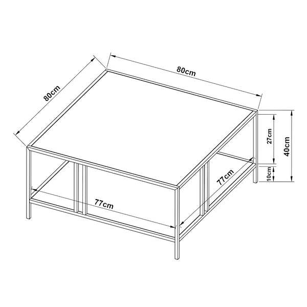 Mesa de centro Kumlinge [en.casa]