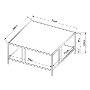 Mesa de centro Kumlinge [en.casa]