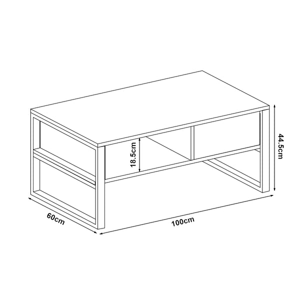 Mesa de centro Laukaa [en.casa]