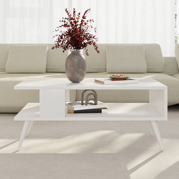 Mesa de centro Lycksele 40x90x45 cm en varios colores [en.casa]