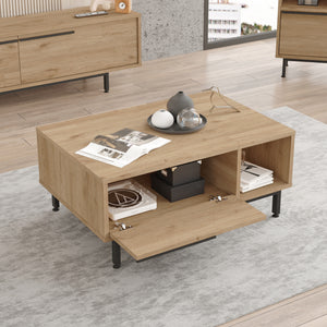 Mesa de centro Majaajoå 90x60x38 cm [en.casa]
