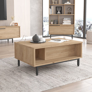 Mesa de centro Majaajoå 90x60x38 cm [en.casa]