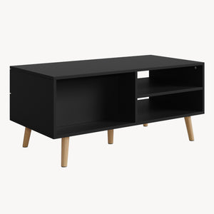 Mesa de centro Nand con 2 cajones [en.casa]