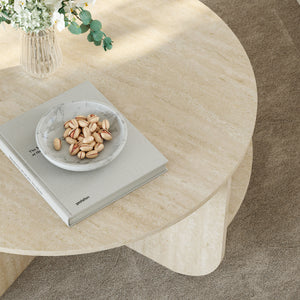 Mesa de centro Reykhon Ø80x41 cm [en.casa]