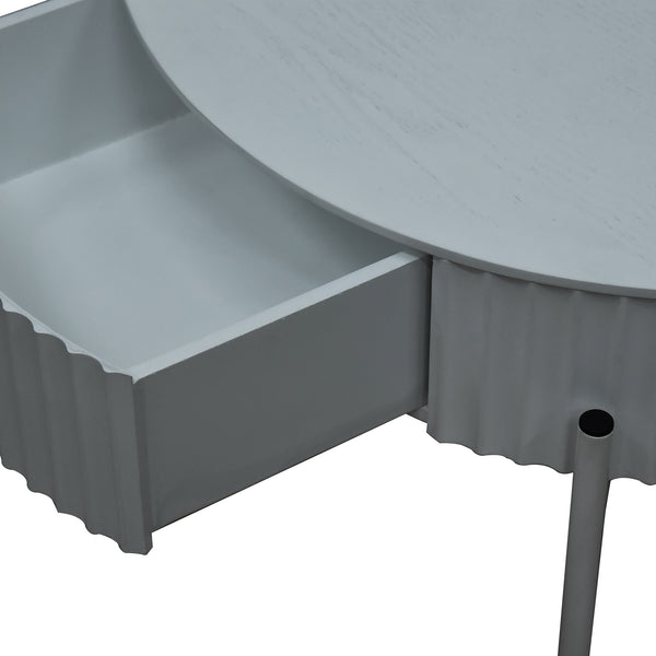 Mesa de centro Rill con cajón [en.casa]