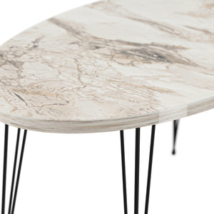 Mesa de centro Skævinge 43x90x50cm en varios colores [en.casa]