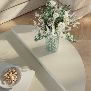 Mesa de centro Tondesdaslo con tablero doble 90x90x35 cm [en.casa]