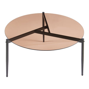 Mesa de centro Ulökantaa Ø80x40 cm [en.casa]